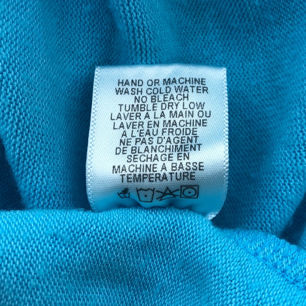 Wildfox Blue Oversize All You Need Is Love BBJ Top - Picture 8 of 8